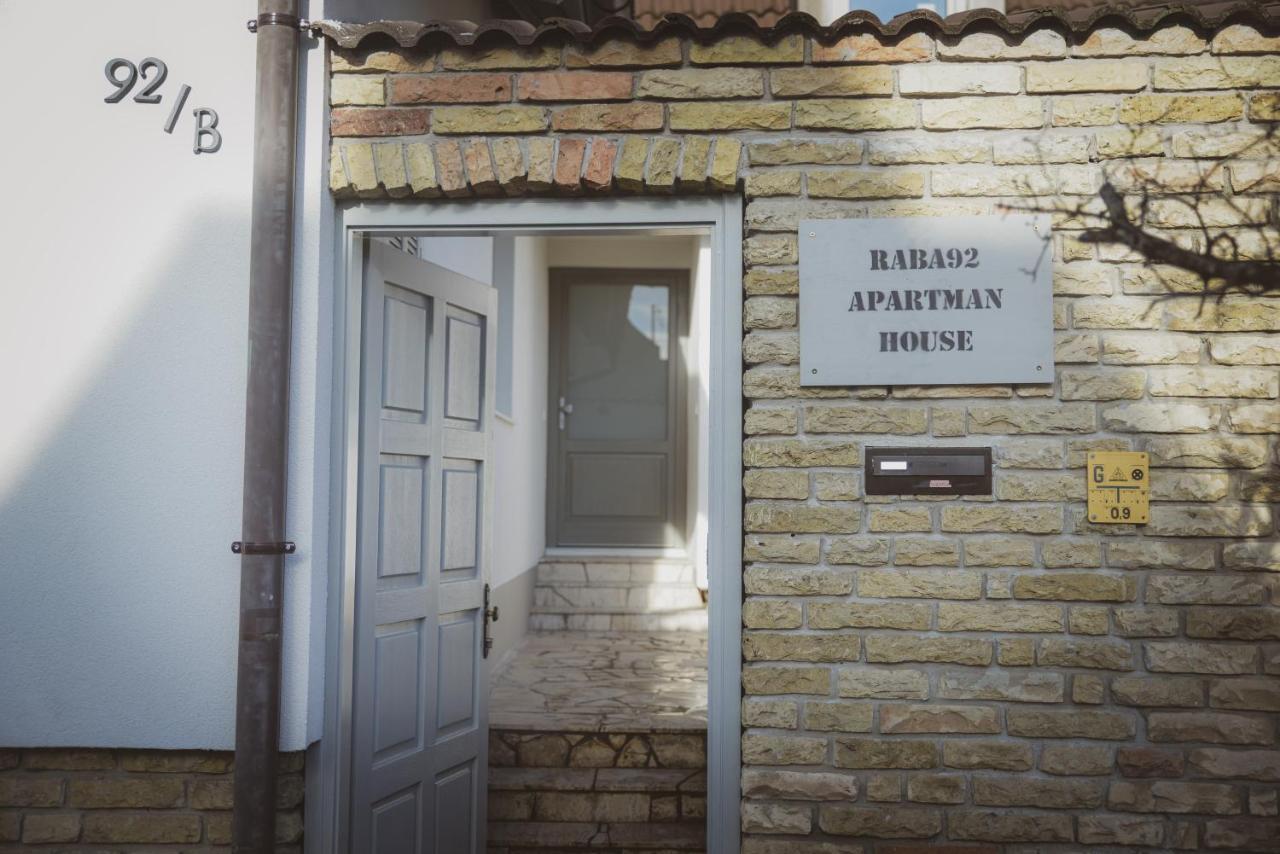Raba92 Apartman House Kültér fotó